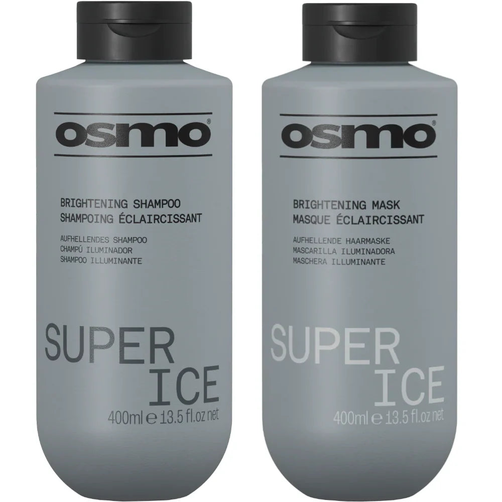 Osmo Super Ice Shampoo & Conditioner DUO - All Sizes - 400ml set of 2
