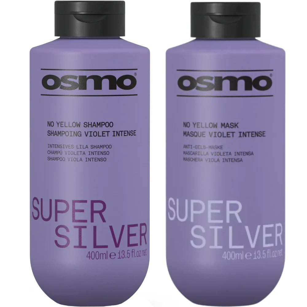 Osmo Super Silver Shampoo & Mask DUO - All Sizes - 400ml set of 2